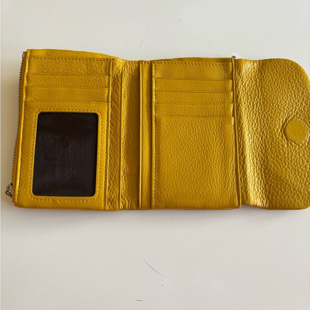 Women's Wallet- Yellow Mustard